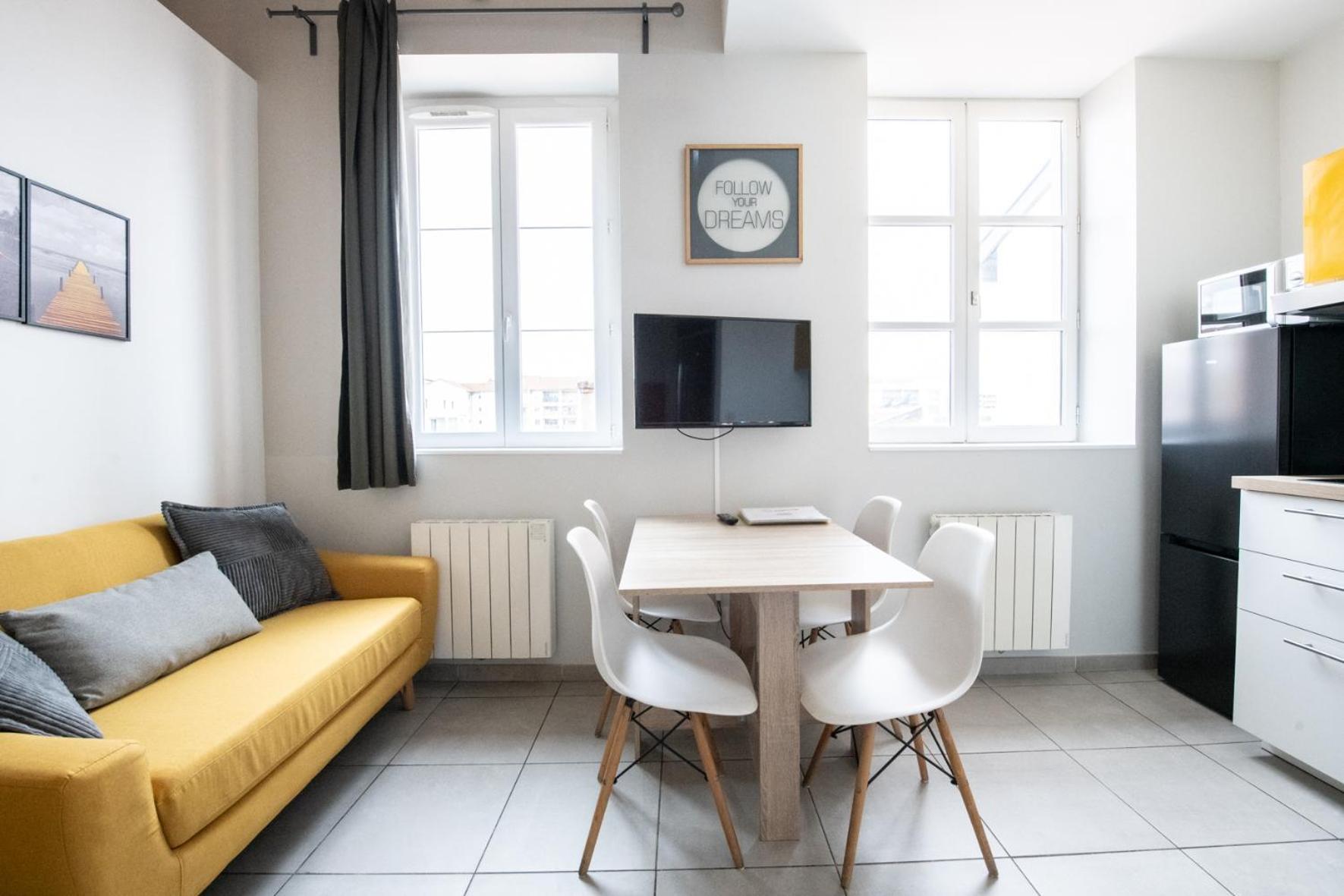 Duplex Scandinave A Cosy Et Calme - Lyon Part-Dieu 外观 照片