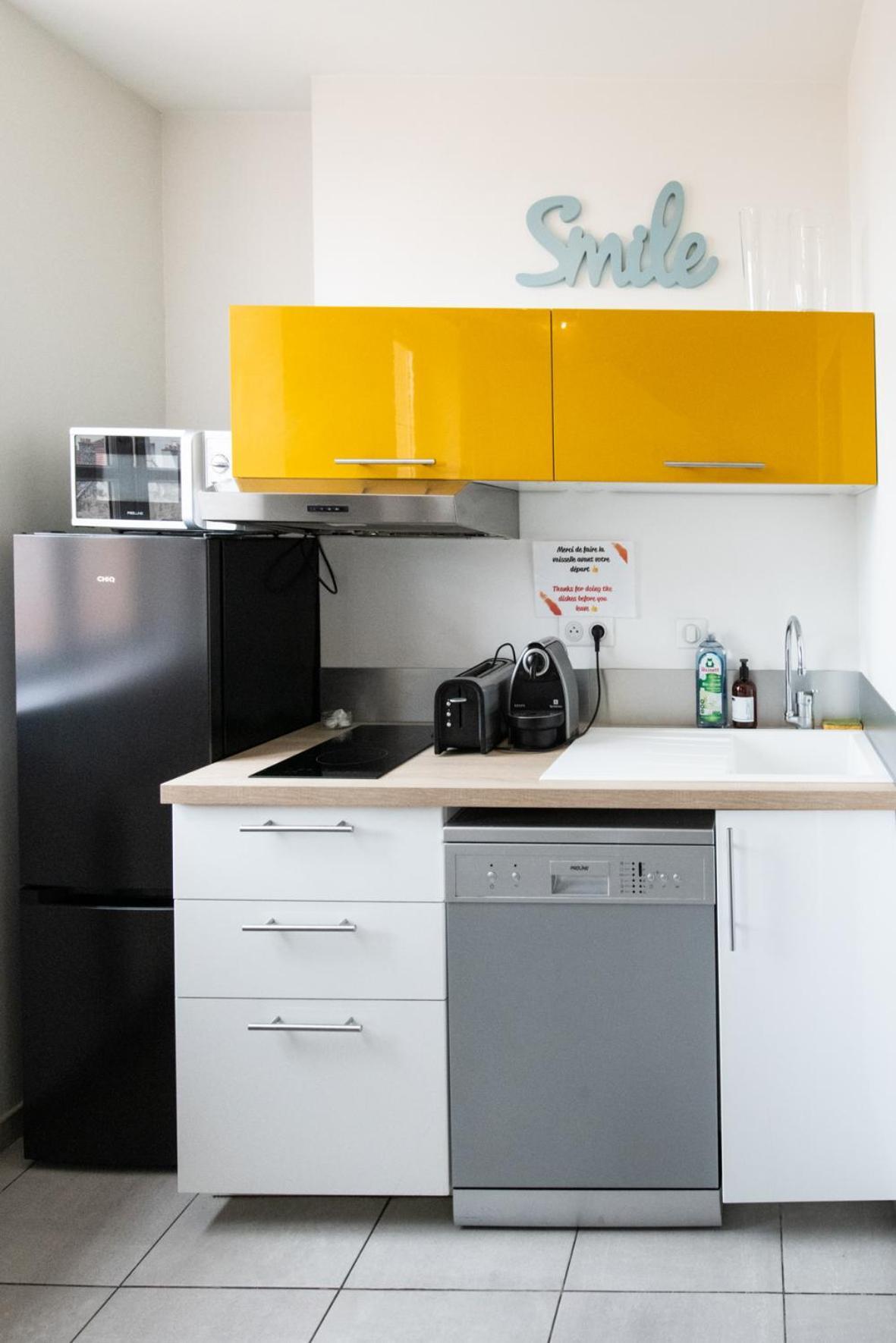 Duplex Scandinave A Cosy Et Calme - Lyon Part-Dieu 外观 照片