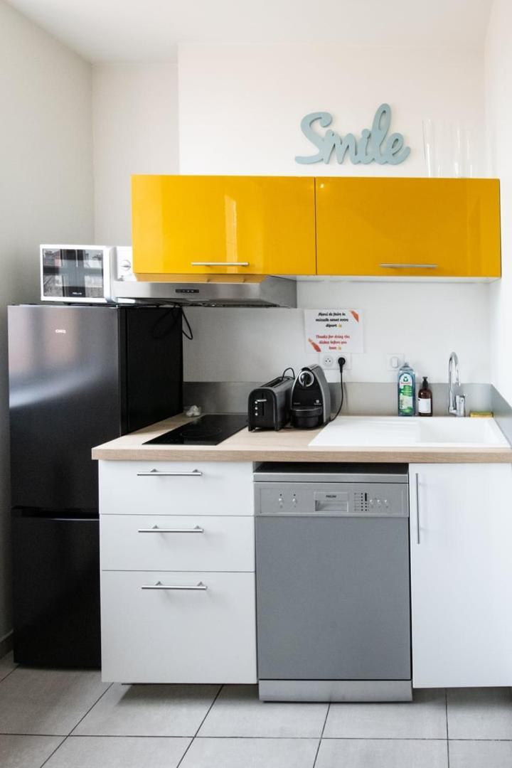 Duplex Scandinave A Cosy Et Calme - Lyon Part-Dieu 外观 照片