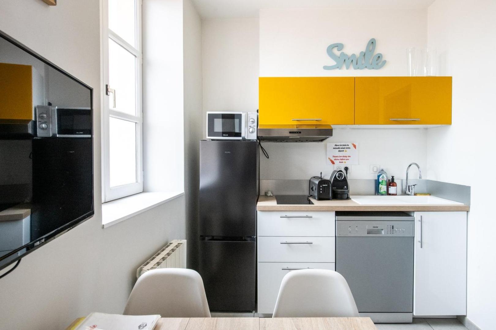 Duplex Scandinave A Cosy Et Calme - Lyon Part-Dieu 外观 照片